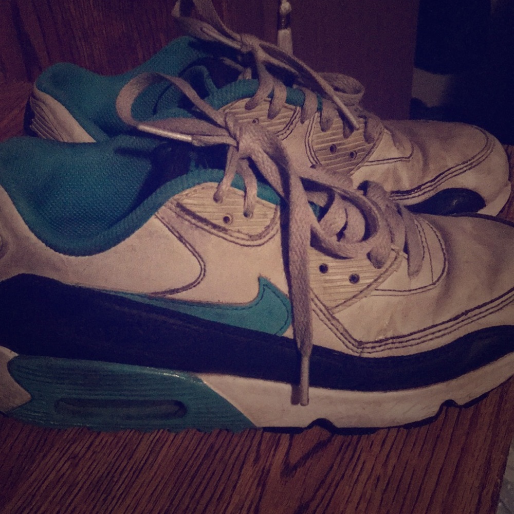 Here are some beat up air maxes